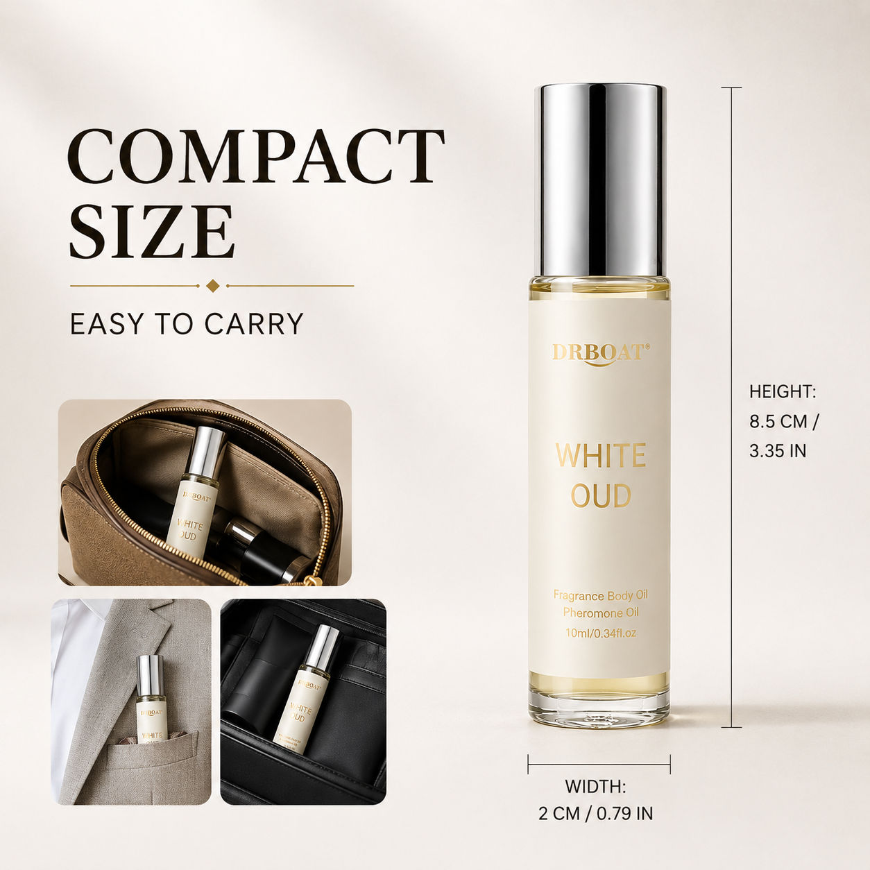 남성용 롤온 향수 오일, 상쾌한 시트러스 향과 흰 우드 - Perfume Fragrance Oil 리뷰 및 가격